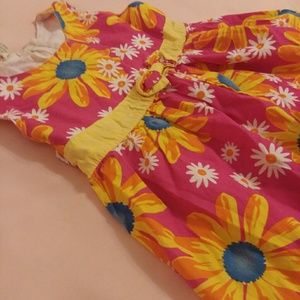 Bright flower dress